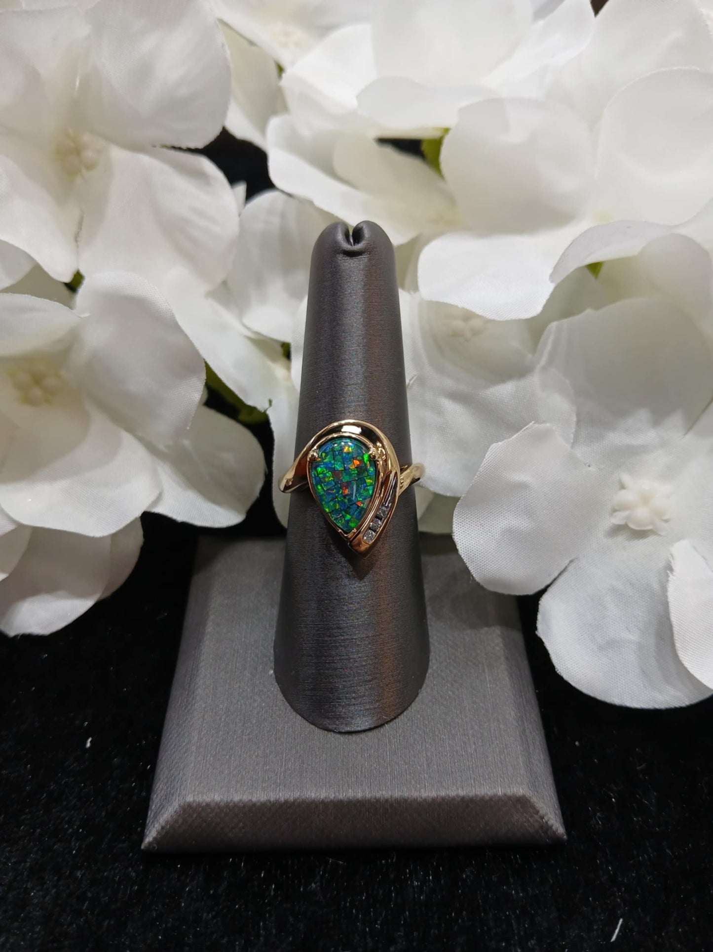 Lab Created Black Opal