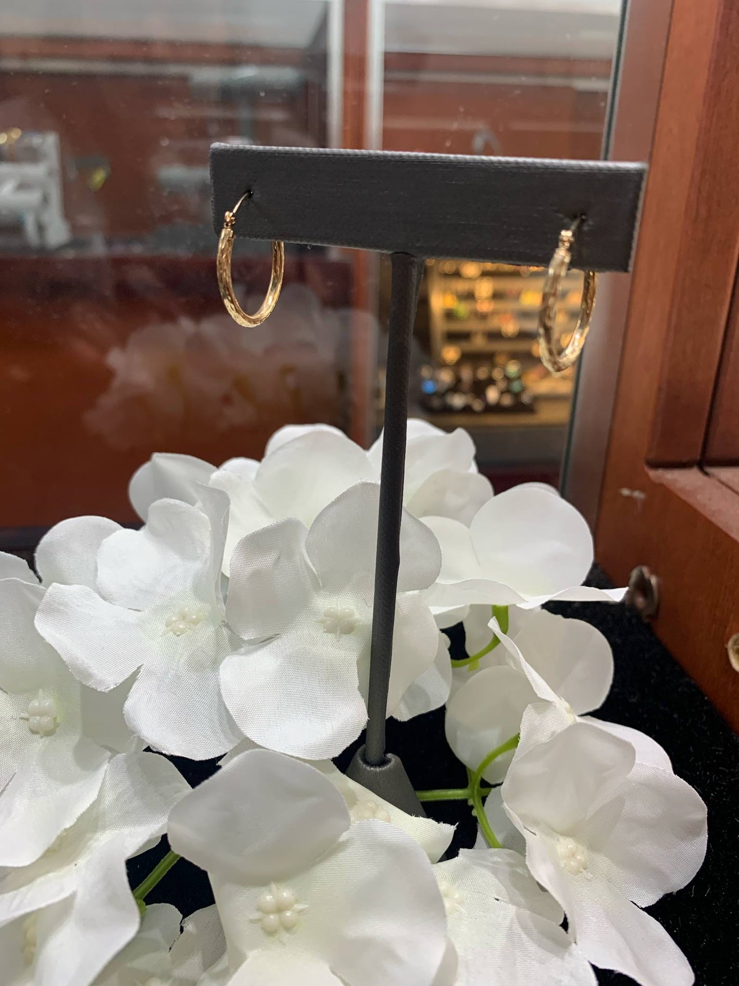 Yellow Gold Hoop Earrings