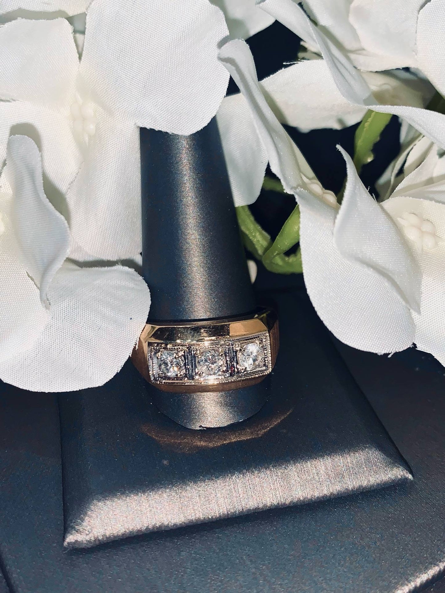 1.00 ct. Gentleman's Diamond Trio Ring