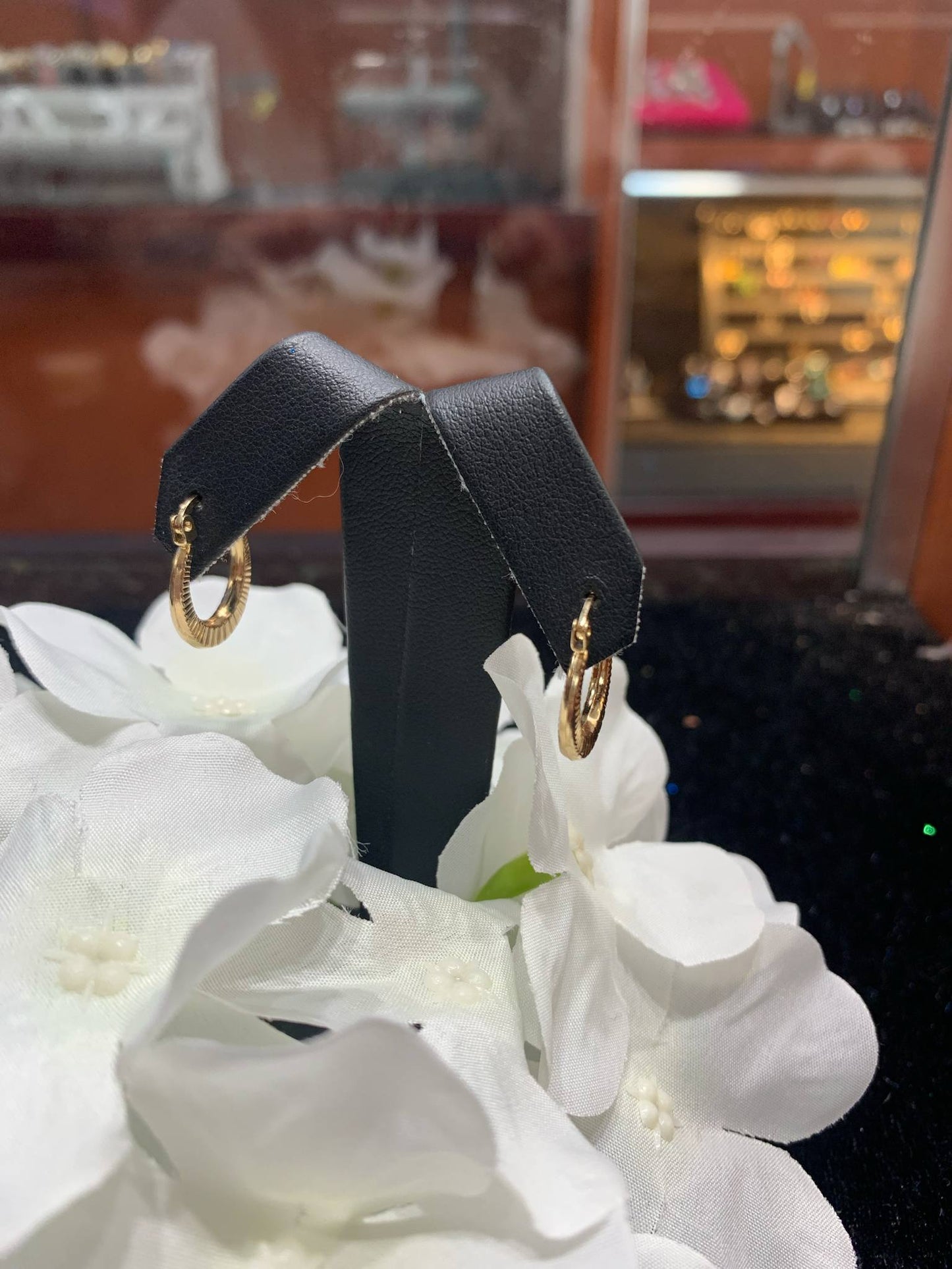 Small Oval Hoop Earrings