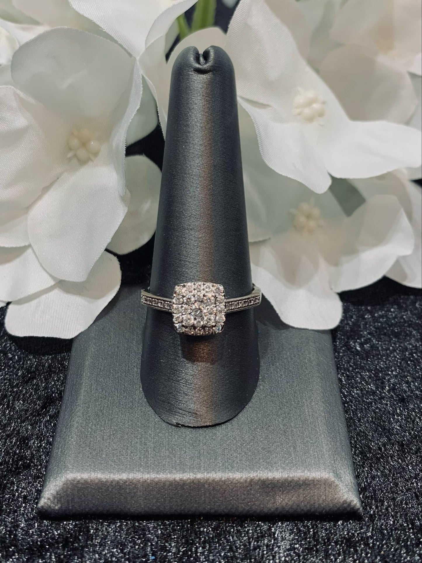 0.75 ct. Natural Diamond Engagement Ring