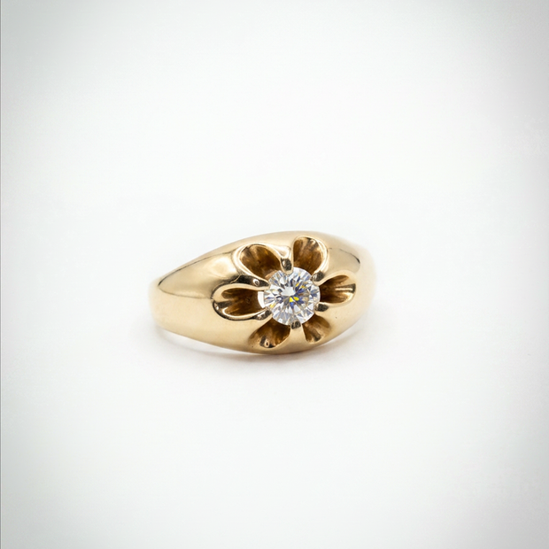 0.33 ct. Men's Solitaire Ring