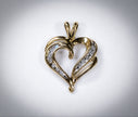 0.50ct. Diamond Heart Pendent