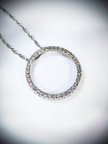 0.3 ct. Diamond Circle Pendant