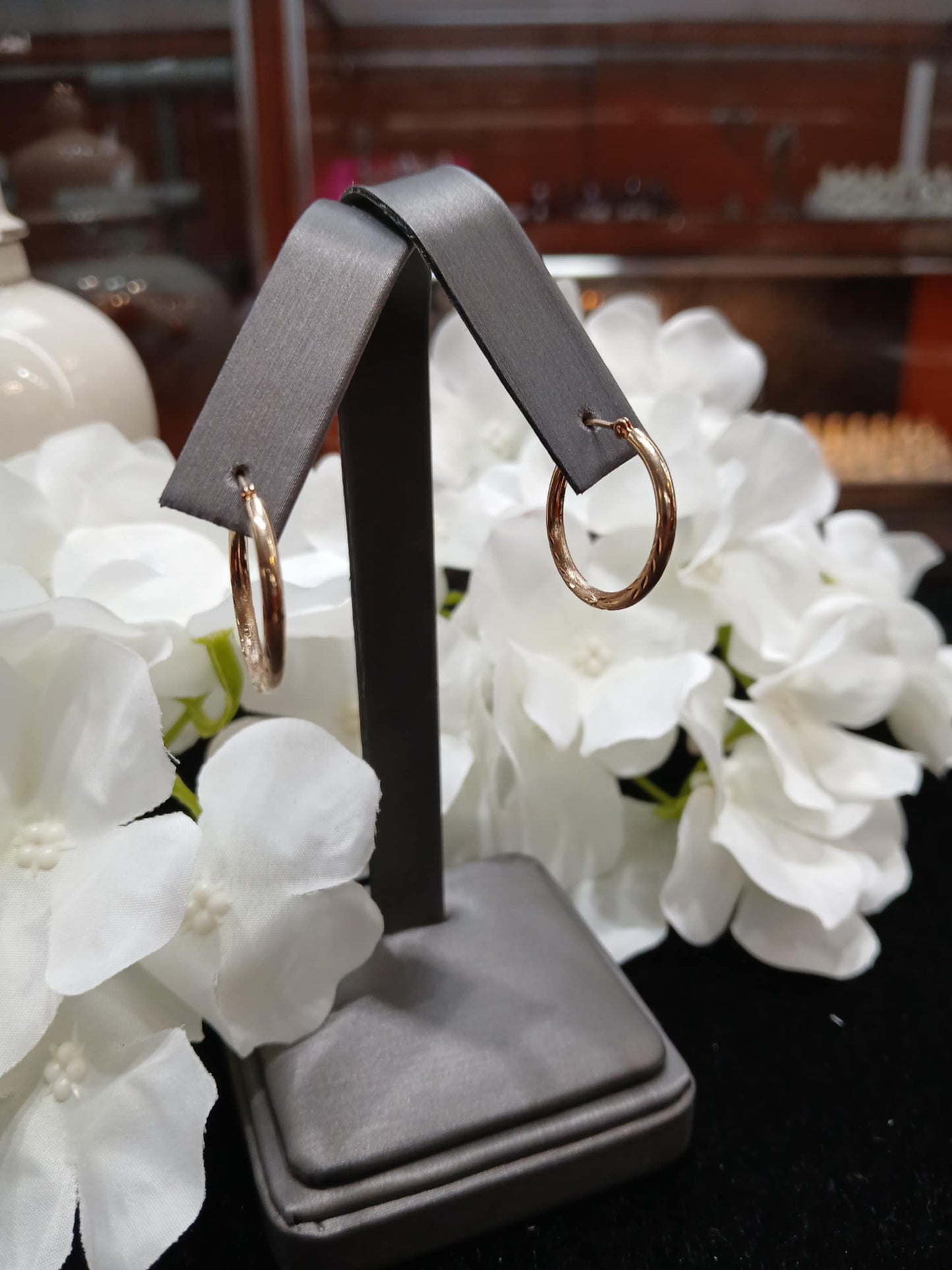 Filigree Hoop Earrings