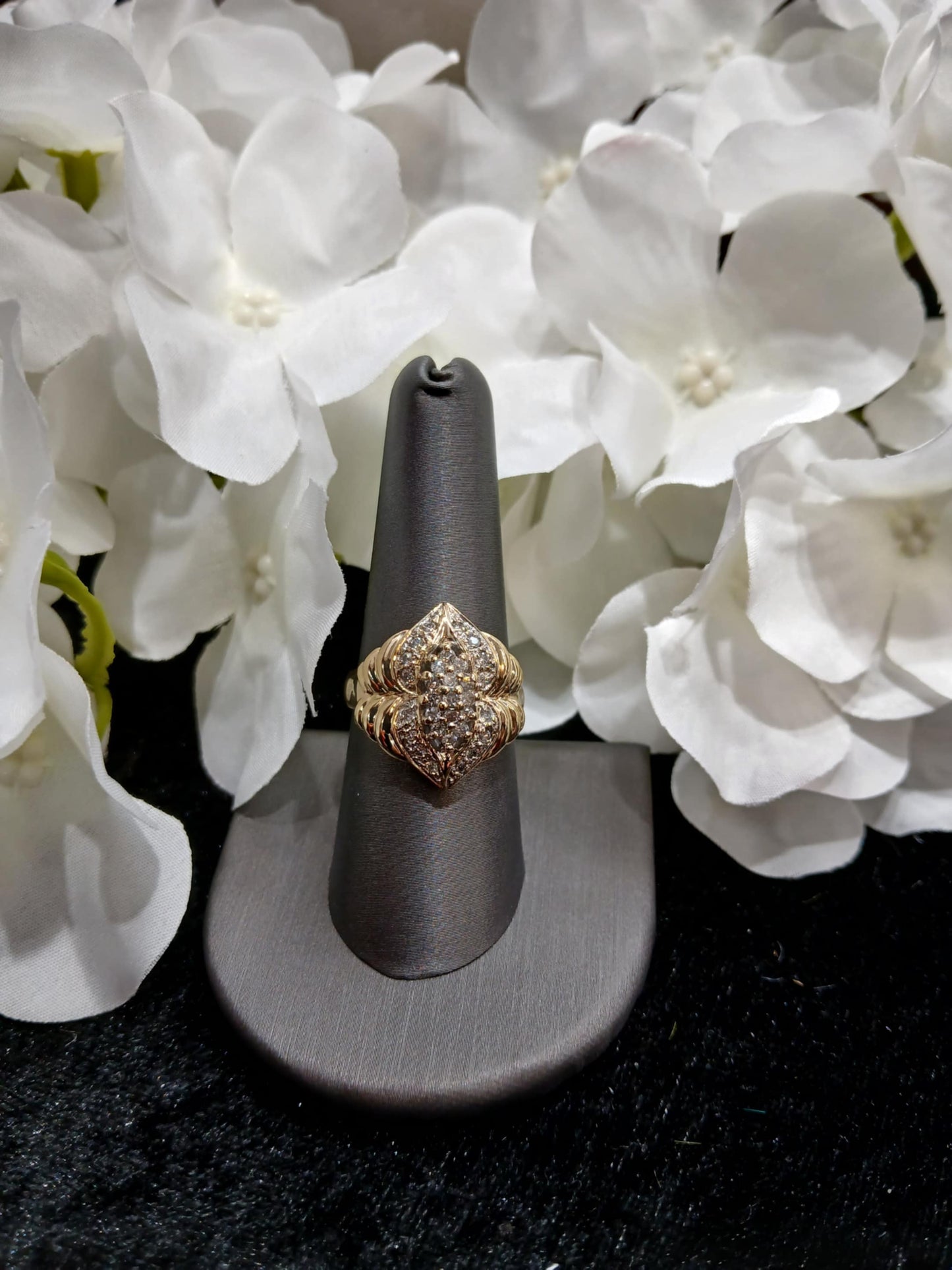 0.6 ct. Diamond Cluster Fashion Ring