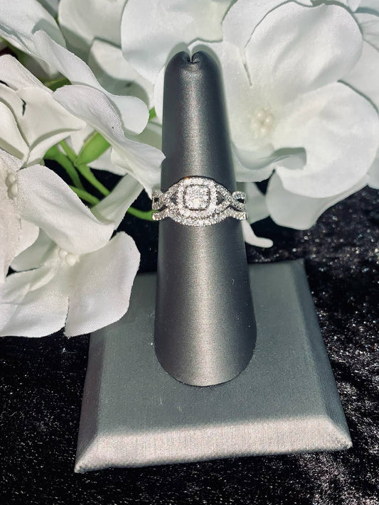 1.50 ct. Princess Cut Bridal Set