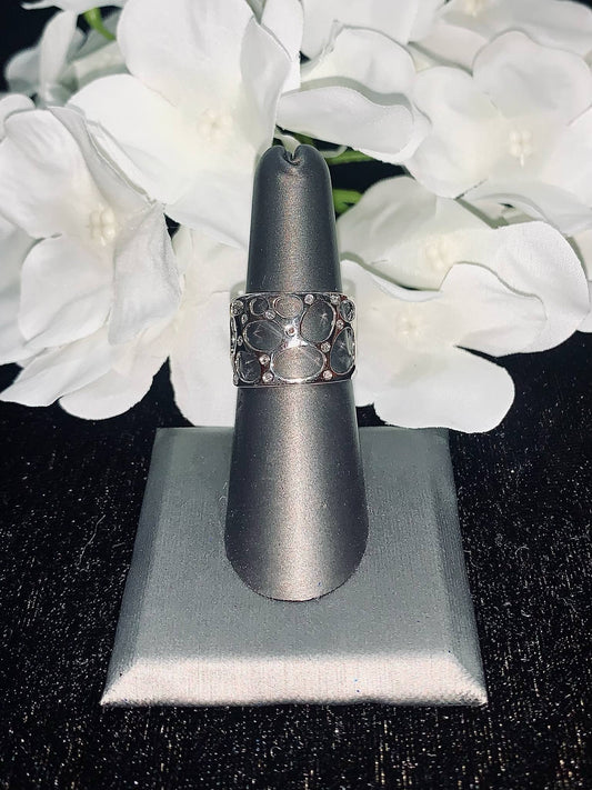 White Gold Fashion Ring