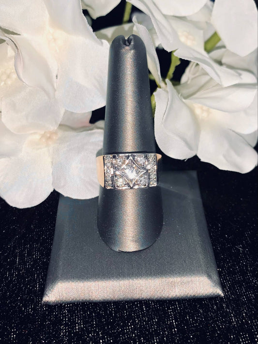 0.75 ct. Diamond Gentleman's Ring