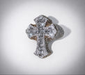 3.00ct. Men's Cross Ring