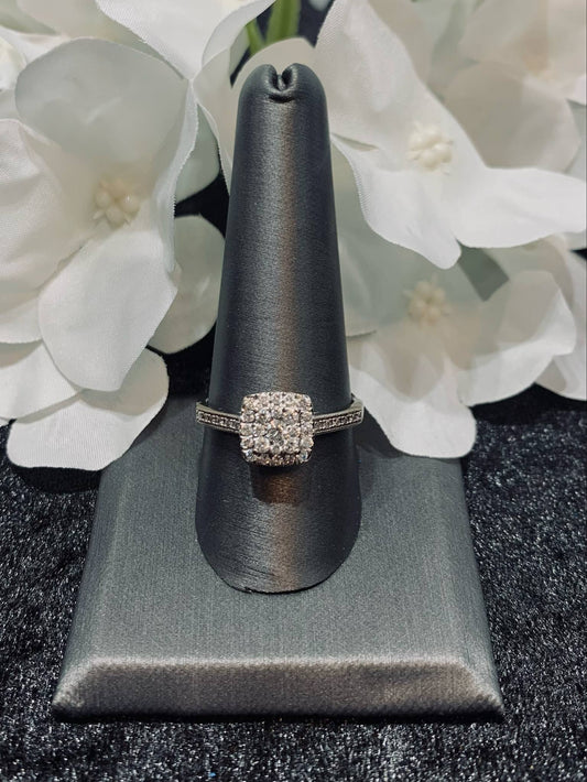 0.75 ct. Natural Diamond Engagement Ring
