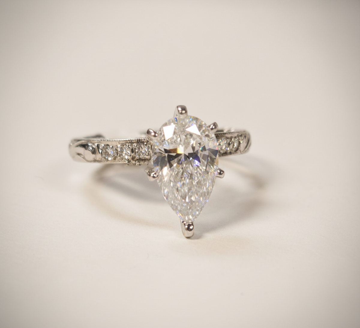 2.00 ct. G-Color VS 2 Marquis Cut Engagement Ring